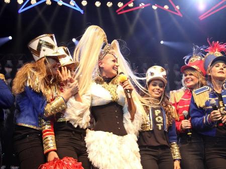 Xuxa em uma das poucas apresentações que ela fez em 2017 - Thyago Andrade/Brazilnews