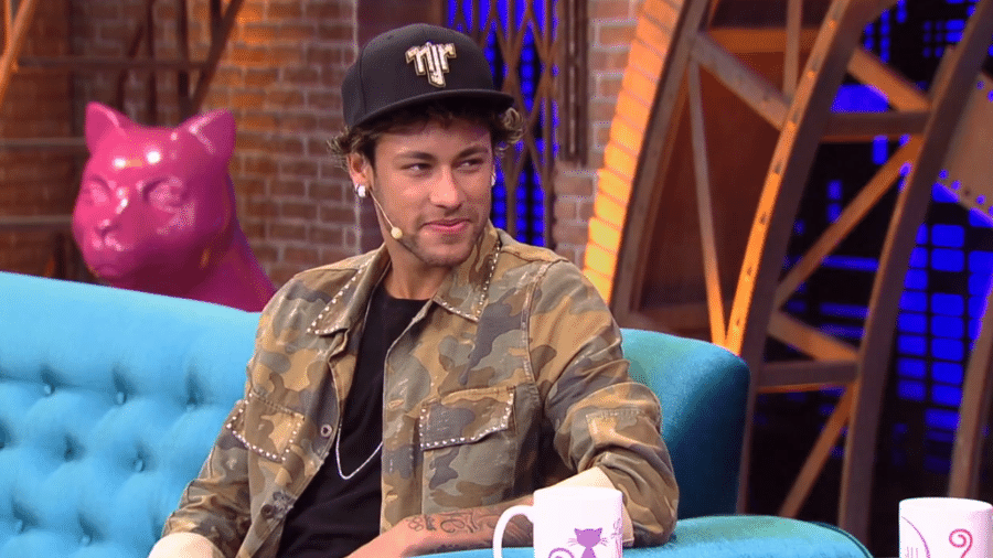 Neymar é entrevistado por Tatá Werneck - Reprodução/YouTube