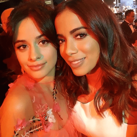 Anitta posta foto ao lado da cantora Camila Cabello, ex-Fifth Harmony - Reprodução - Reprodução