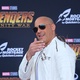 Vin Diesel apareceu para o lançamento de "Vingadores: Guerra Infinita", em Los Angeles - AFP PHOTO / FREDERIC J. BROWN