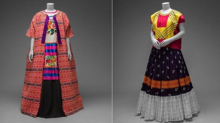 Vestidos tradicionais usados por Frida Kahlo - Victoria and Albert Museum - Victoria and Albert Museum