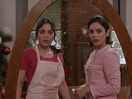 Vanessa Hudgens encarna papel duplo em "A Princesa e a Plebeia", da Netflix - Reprodução/Youtube