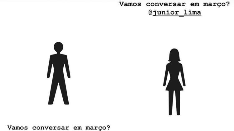 Sandy e Junior trocam mensagens simultâneas no Instagram e sugerem reunião - Reprodução/Instagram/Montagem - Reprodução/Instagram/Montagem