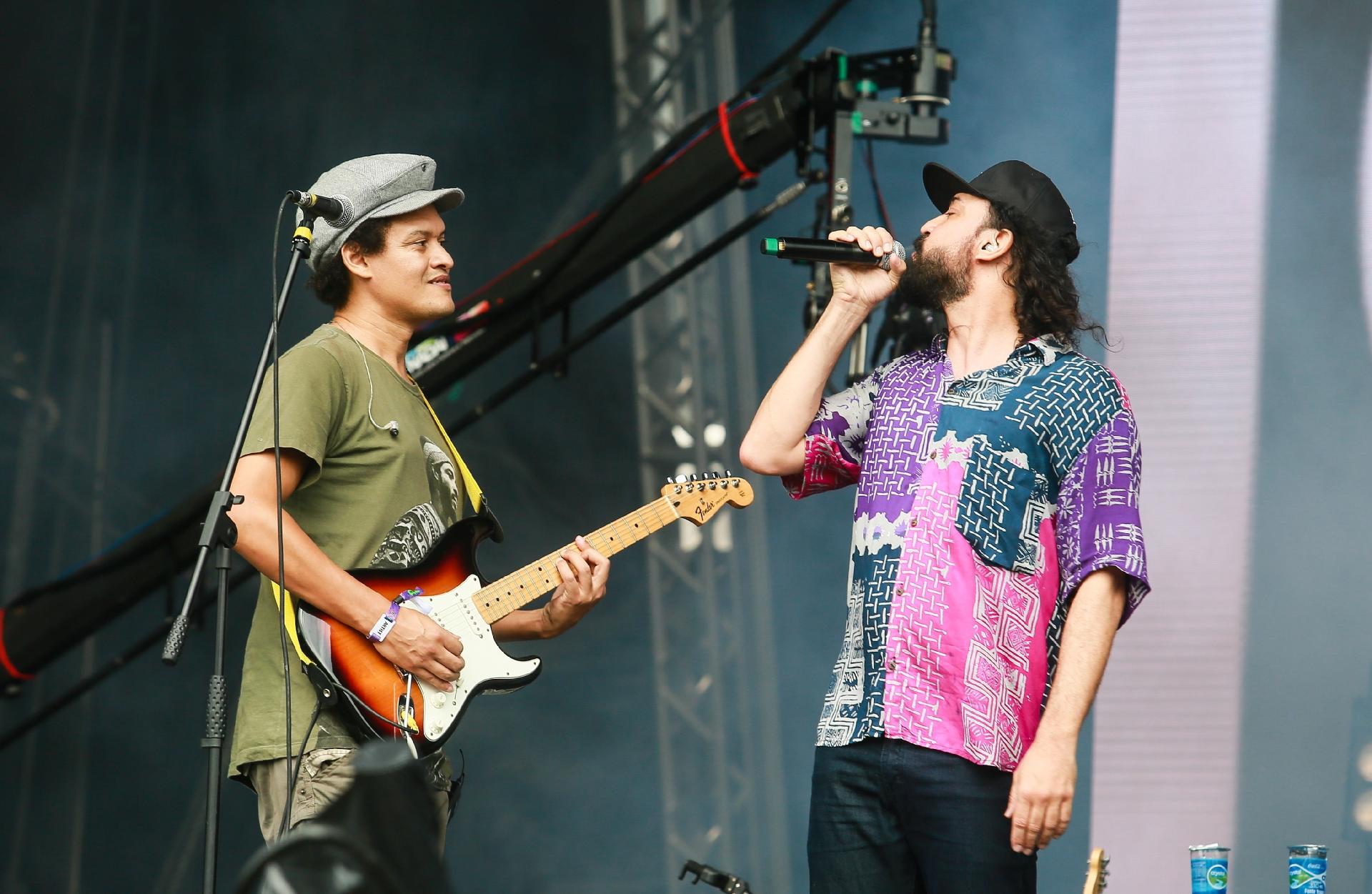 Gabriel, o Pensador, se apresenta no Lollapalooza 2019 - Iwi Onodera/UOL