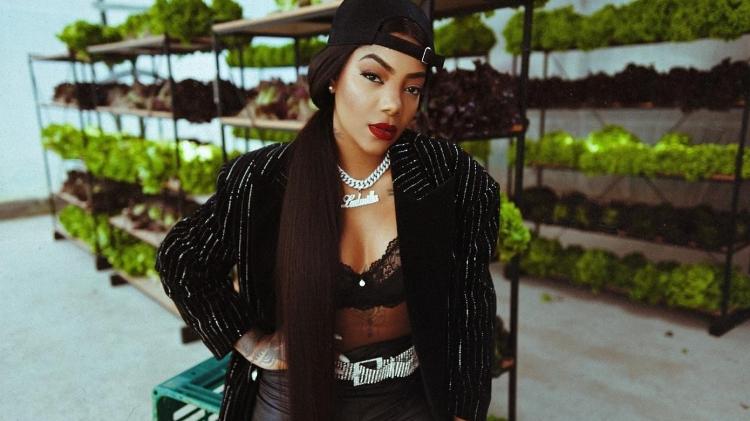 Ludmilla nas gravações do videoclipe de Verdinha, sua nova música de trabalho - Divulgação - Divulgação