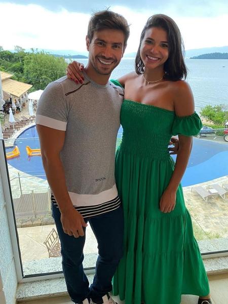 Mariano e Jakelyne estão juntos em Florianópolis - Reprodução/Instagram