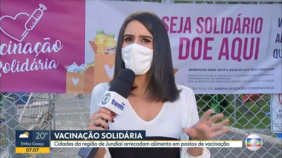 Globo: Repórter é interrompida durante gravação no 'Bom Dia São Paulo'