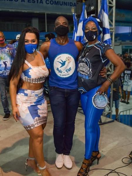 Mestre de bateria da Grande Rio volta com o uso obrigatório de máscaras  durante os ensaios da escola, Carnaval 2022 no Rio de Janeiro