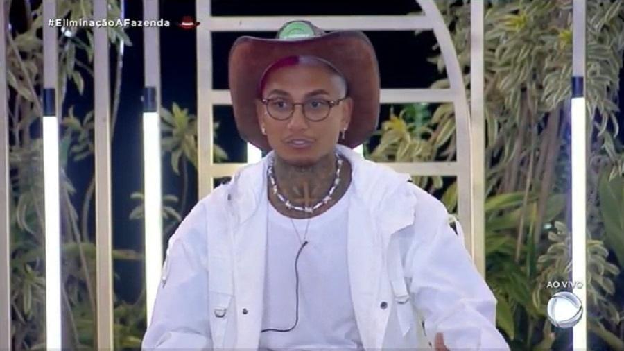 A Fazenda 2021: Dynho Alves na noite de segunda roça especial do reality - Reprodução/RecordTV
