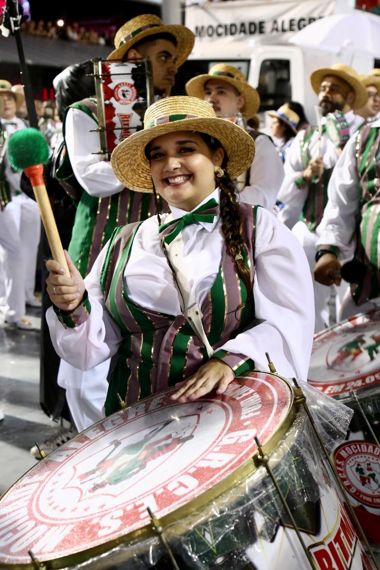 Desfile da Mocidade Alegre, segunda colocada no Grupo Especial - Cláudio Augusto/Ag.Brazil News