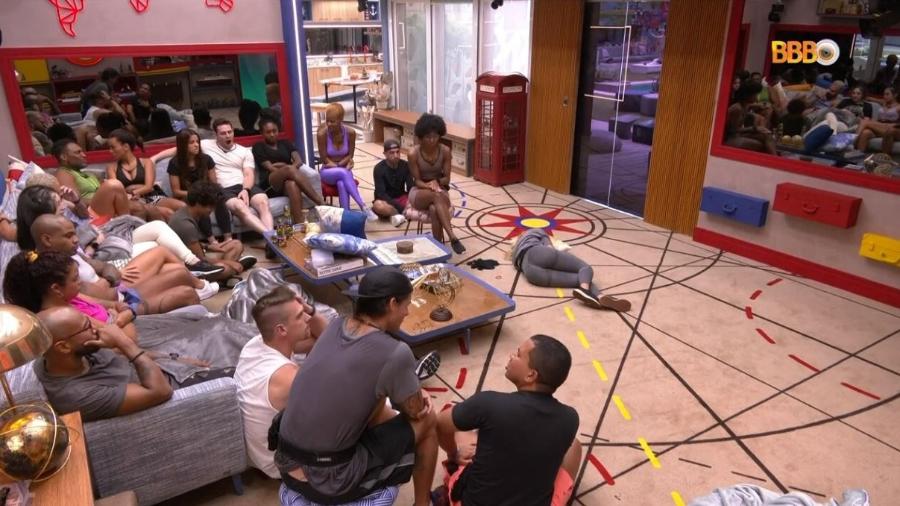 BBB 23: Brothers reunidos na sala - Reprodução/Globoplay