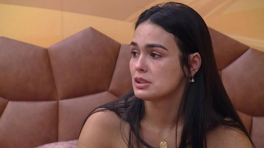 BBB 23: Larissa chora ao se questionar se está errada - Reprodução/Globoplay