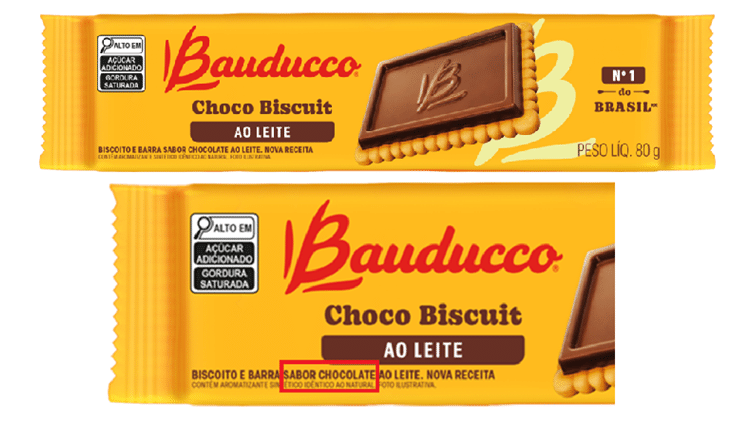 Biscoito Bauducco sabor chocolate Biscoito Bauducco sabor chocolate