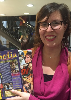 Considerada a fã nº 1 da Herói, Sofia foi entrevistada na centésima edição da revista que falava de quadrinhos, animes e séries nos anos 1990 - Pablo Raphael/UOL