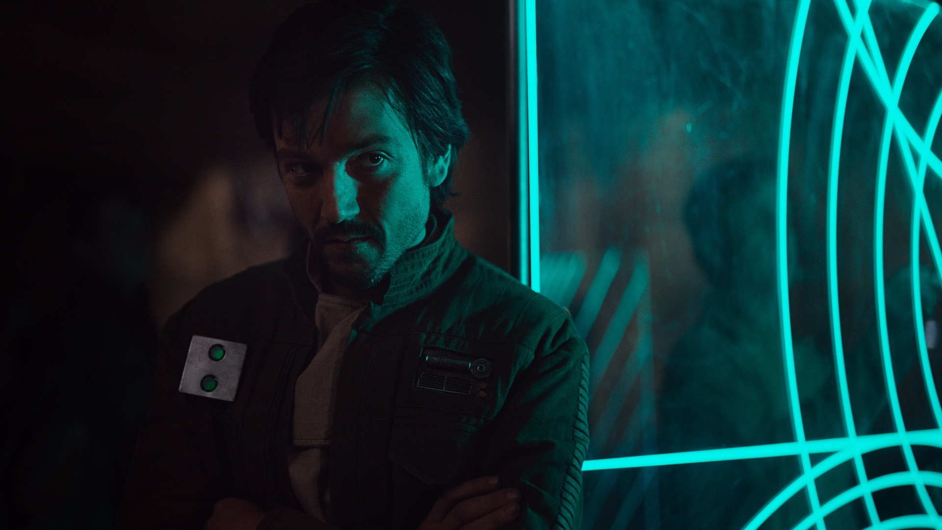 Diego Luna é Cassian Andor, capitão da Aliança Rebelde em "Rogue One" - Divulgação/Lucasfilm
