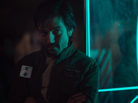 Diego Luna é Cassian Andor, capitão da Aliança Rebelde em "Rogue One" - Divulgação/Lucasfilm