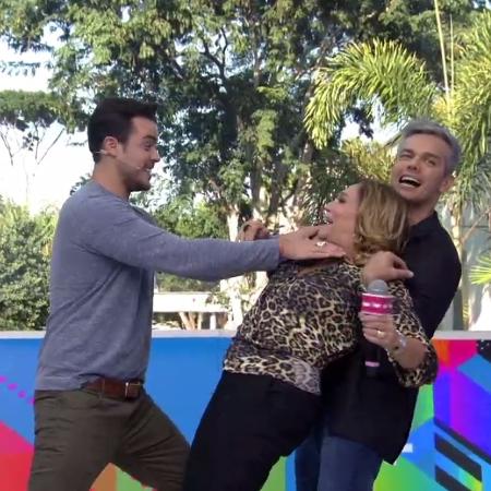 Susana Vieira refaz no "Vídeo Show" cena de enforcamento em "Os Dias Eram Assim" - Reprodução/TV Globo - Reprodução/TV Globo