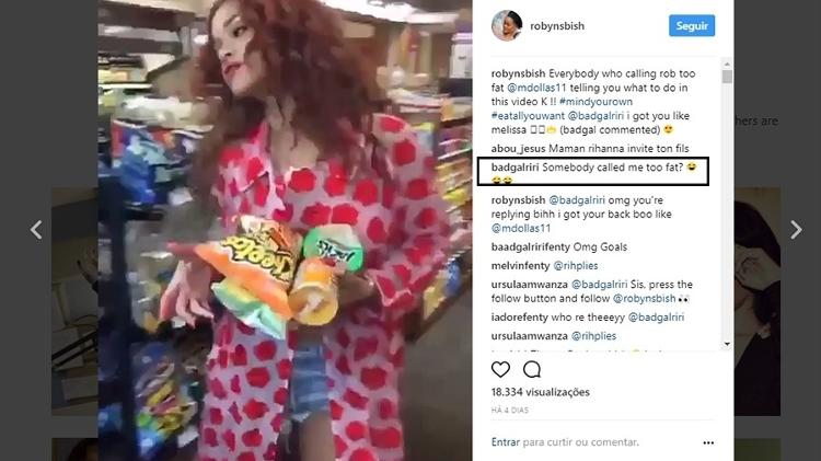 Rihanna responde aos haters de plantão - Reprodução/Instagram - Reprodução/Instagram