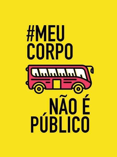 #MeuCorpoNãoÉPúblico, campanha contra a violência sexual sofrida no ônibus por uma mulher em São Paulo - Reprodução/Tumblr