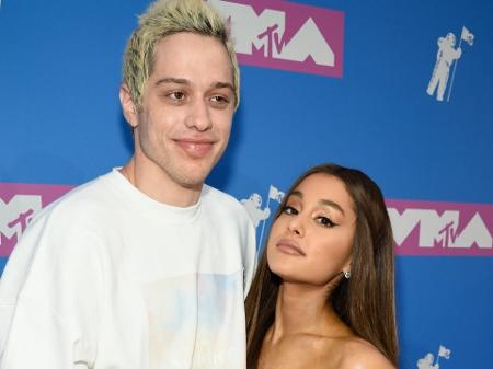 Pete Davidson e Ariana Grande, que terminaram o relacionamento - Getty Images