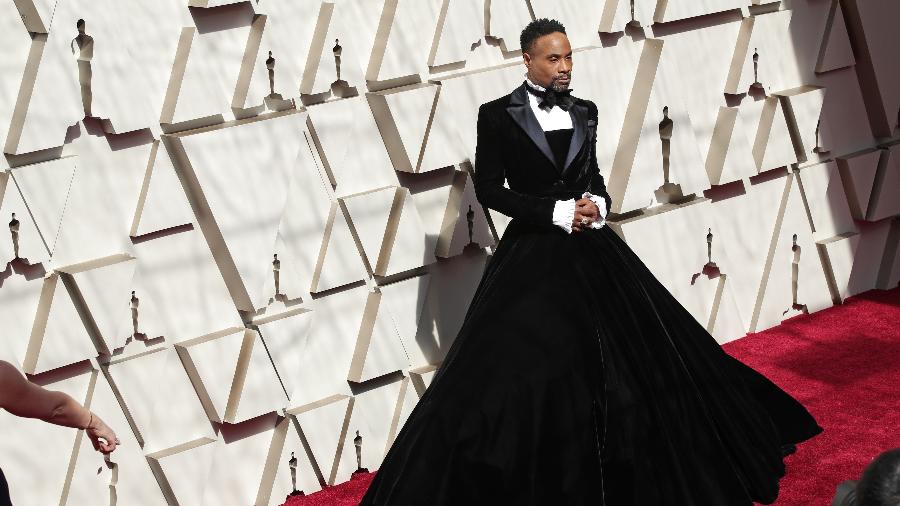 O ator Billy Porter chega ao Oscar 2019, em Hollywood - Neilson Barnard/Getty Images