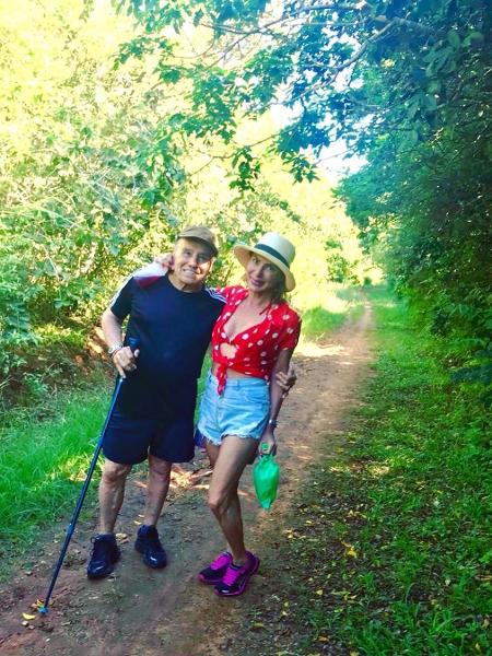 Stênio Garcia e Marilene Saade gostam da vida em meio à natureza - Reprodução/ Instagram - Reprodução/ Instagram