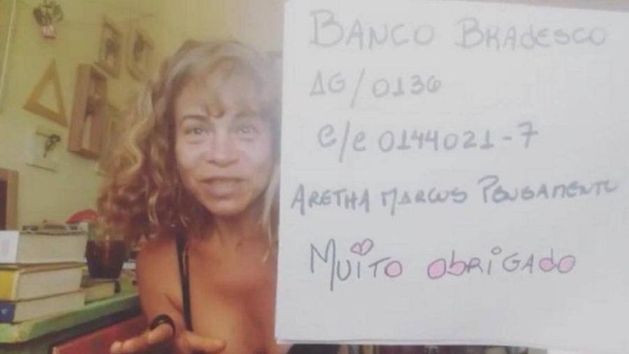 Aretha Marcos, filha de Vanusa, pede ajuda para comprar casa - Reprodução/Instagram