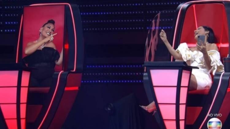 Simone e Simaria no 'The Voice Kids' - Reprodução/Globo - Reprodução/Globo