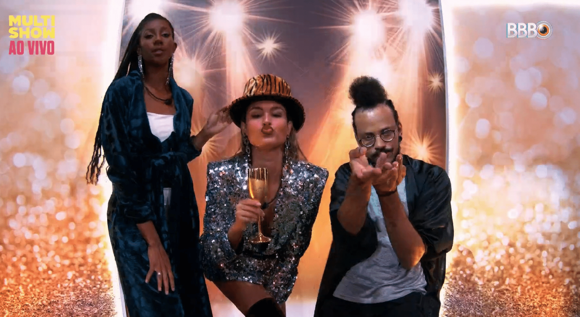 BBB 21: Camilla, Sarah e João - Reprodução/Globoplay