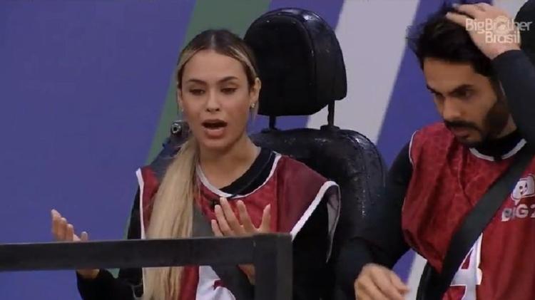 BBB 21: Sarah quer ajudar Gilberto a fugir do paredão - Reprodução/Globoplay - Reprodução/Globoplay