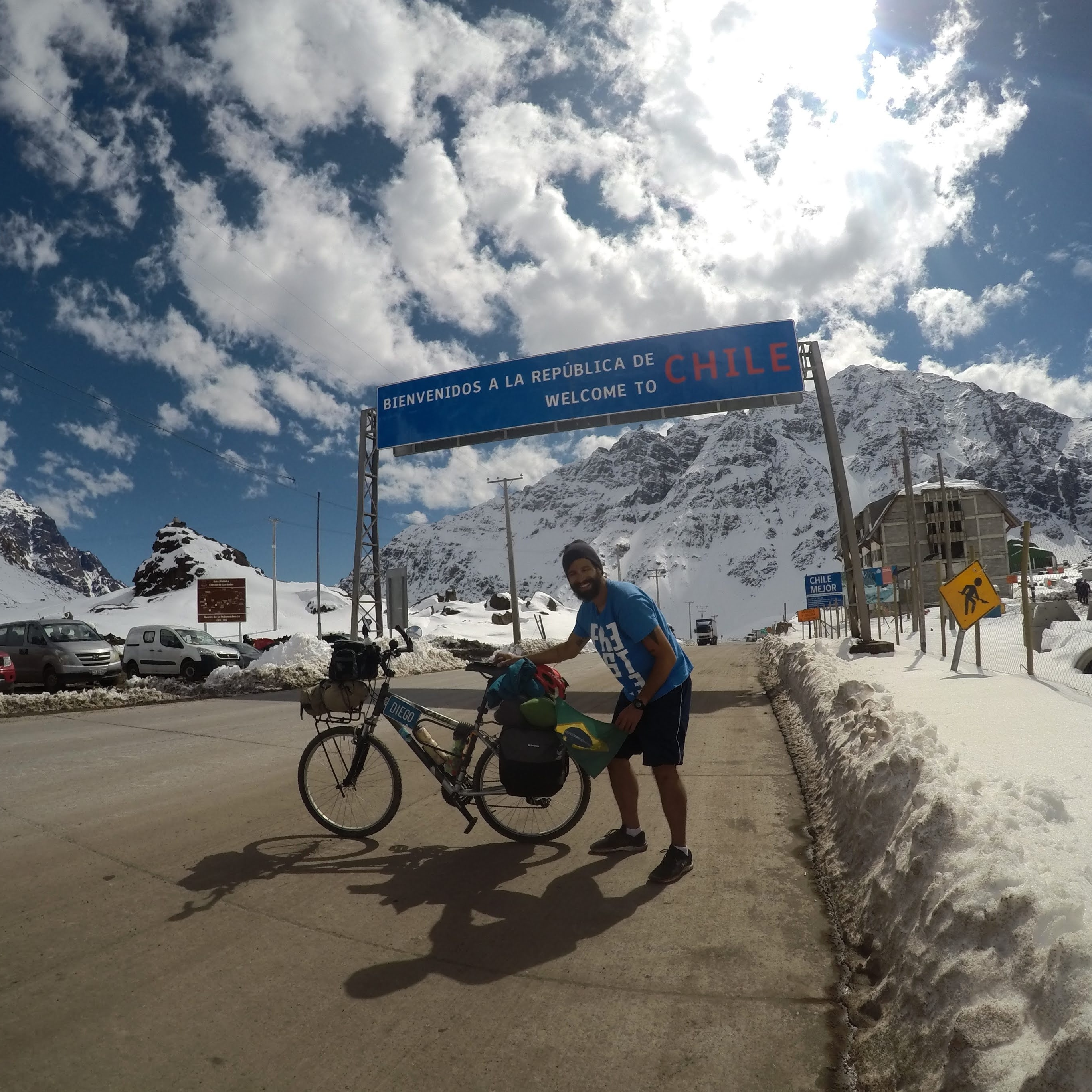 A história de uma viagem de bicicleta do Brasil ao Chile