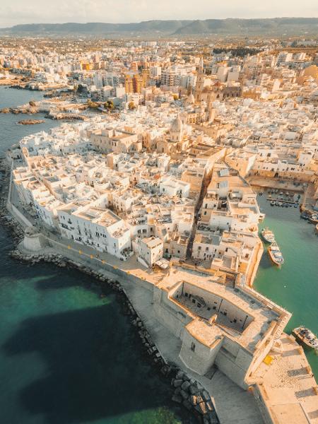 Monopoli, conhecida como "a pérola da Puglia"  - Gianpaolo Antonucci/Unsplash - Gianpaolo Antonucci/Unsplash