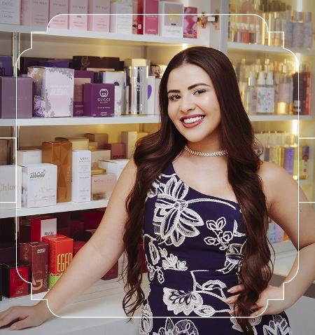 Boa parte da coleção de perfumes de Anna Luiza é de fragrâncias árabes 