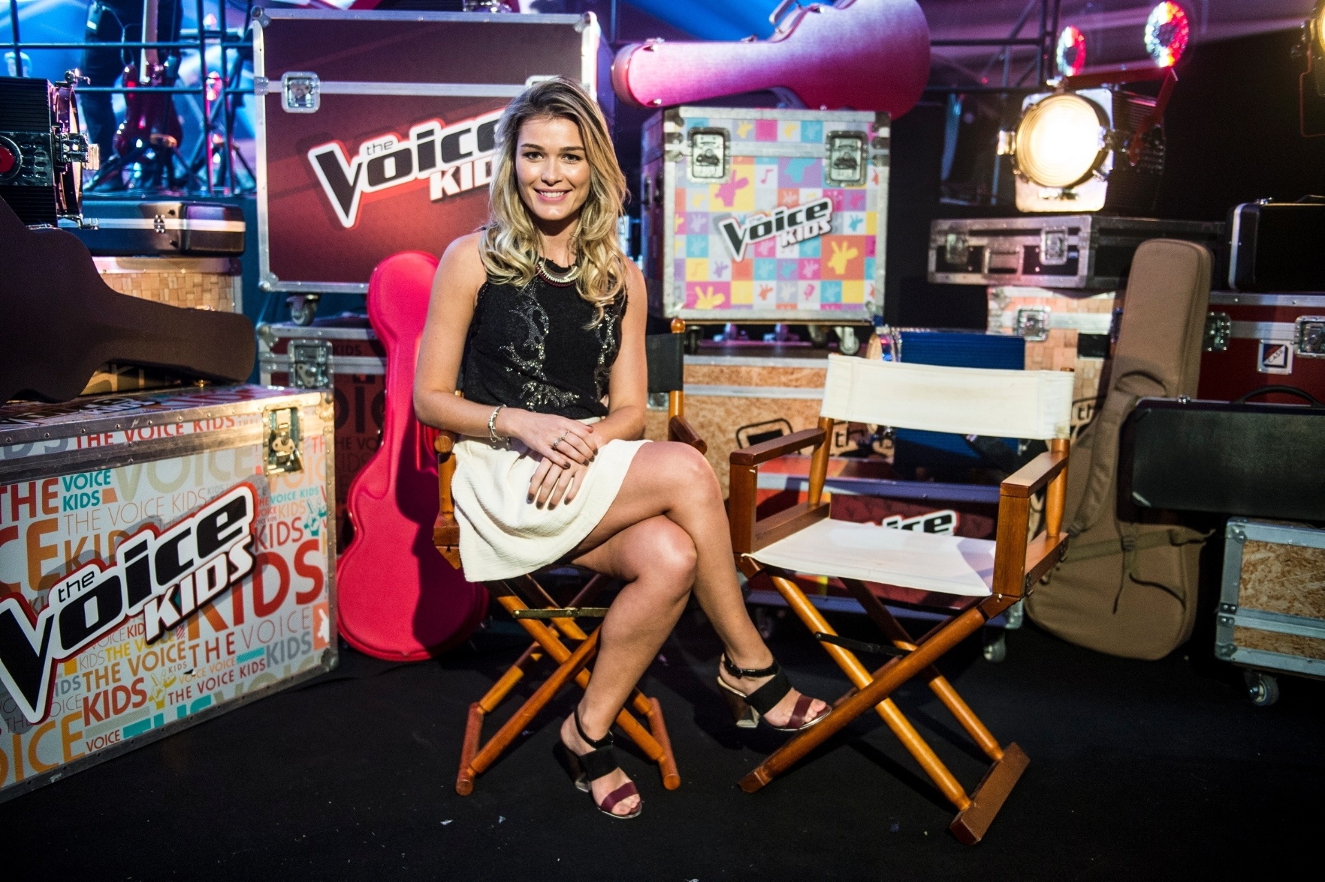A apresentadora Kika Martinez, que ficará nos bastidores do "The Voice Kids" - Renato Rocha Miranda/TV Globo