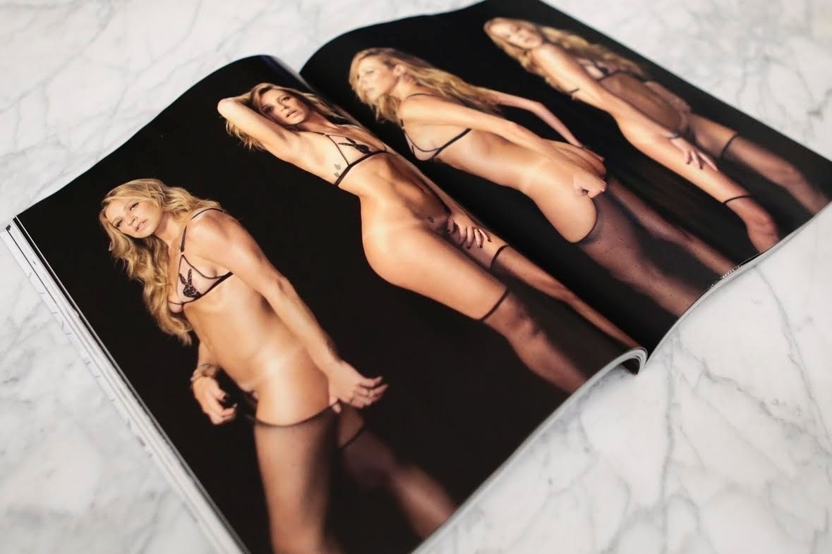 12.abr.2016 - Imagem da "Playboy" de Luana Piovani. A atriz é a capa da primeira edição do formato da revista - Rafael Cusato/Brazil News