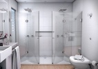 Escolha o box ideal para o seu banheiro - Reprodução/ Revista Casa Linda