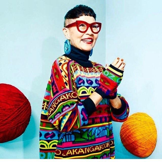 Artista australiana Jenny Kee, ícone de estilo do Instagram - Reprodução/Instagram/jennykeeoz