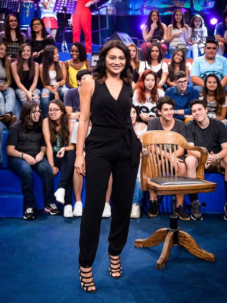 Dira Paes no "Altas Horas" - Ramón Vasconcelos / TV Globo - Ramón Vasconcelos / TV Globo