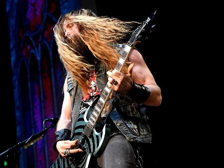 O guitarrista Zakk Wylde, do Black Label Society - Photo by Kevin Winter/Getty Images