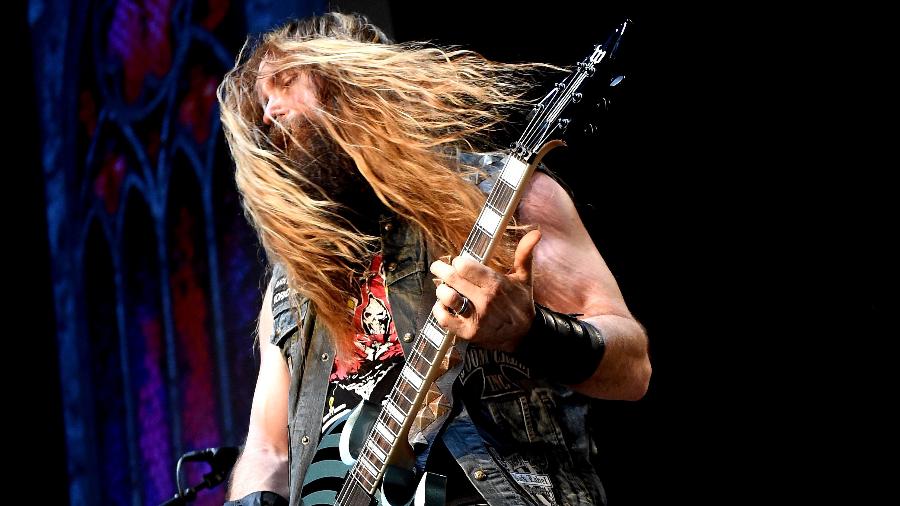 O guitarrista Zakk Wylde, do Black Label Society - Photo by Kevin Winter/Getty Images