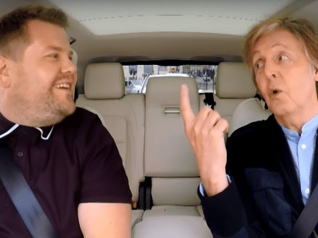 Paul McCartney no Carpool Karaoke - Reprodução