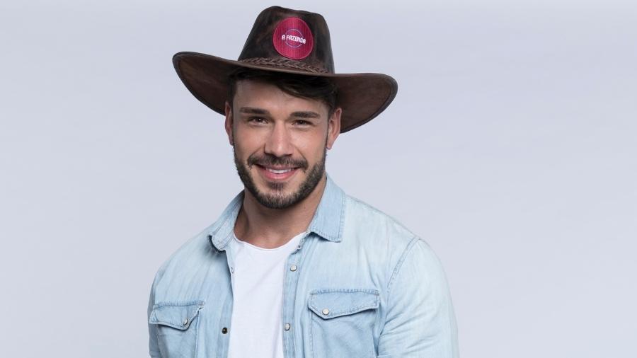 Lucas Viana é um dos participantes de A Fazenda 2019 - Divulgação/Antonio Chahestian/ Record TV