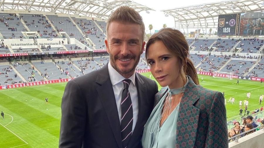 Victoria e David Beckham: mudança tem motivos profissionais - Reprodução/Instagram