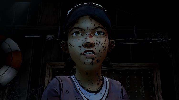 "Still. Not. Bitten.": Clementine em cena marcante da segunda temporada do jogo - Reprodução - Reprodução
