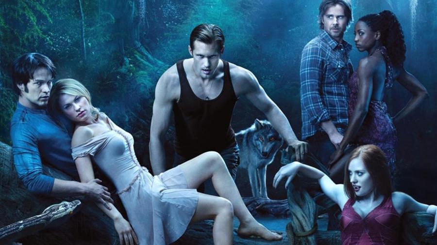 O elenco de "True Blood" em imagem promocional da série - Reprodução