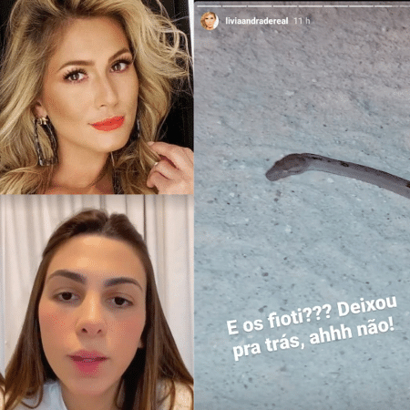 Lívia Andrade publicou vídeo "específico" e web especulou indireta à Pétala Barreiros - Reprodução/Instagram