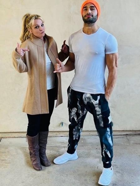 Britney Spears e Sam Asghari se conheceram em 2016 - Reprodução/Instagram