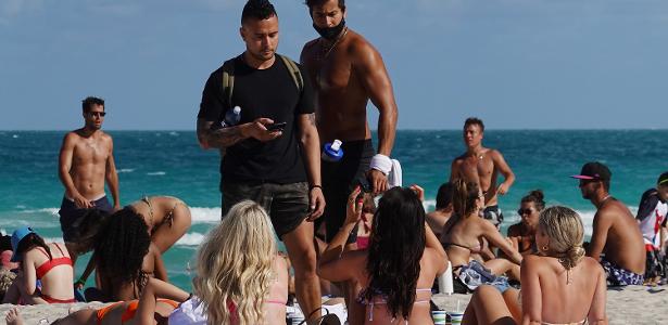 Miami Beach ganha toque de recolher devido a multidão de turistas - UOL