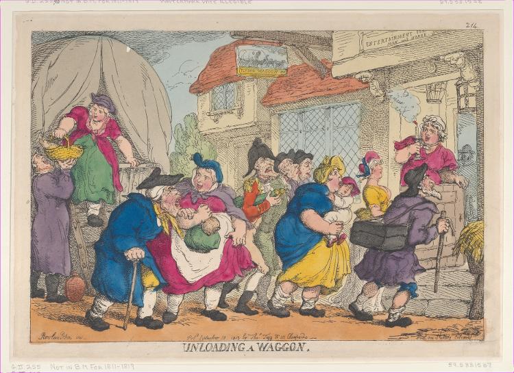 Gravura de Thomas Rowlandson - Heritage Images via Getty Images - Heritage Images via Getty Images