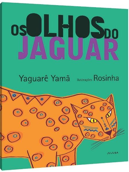 Capa do livro "Olhos do Jaguar" - Editora Jujuba